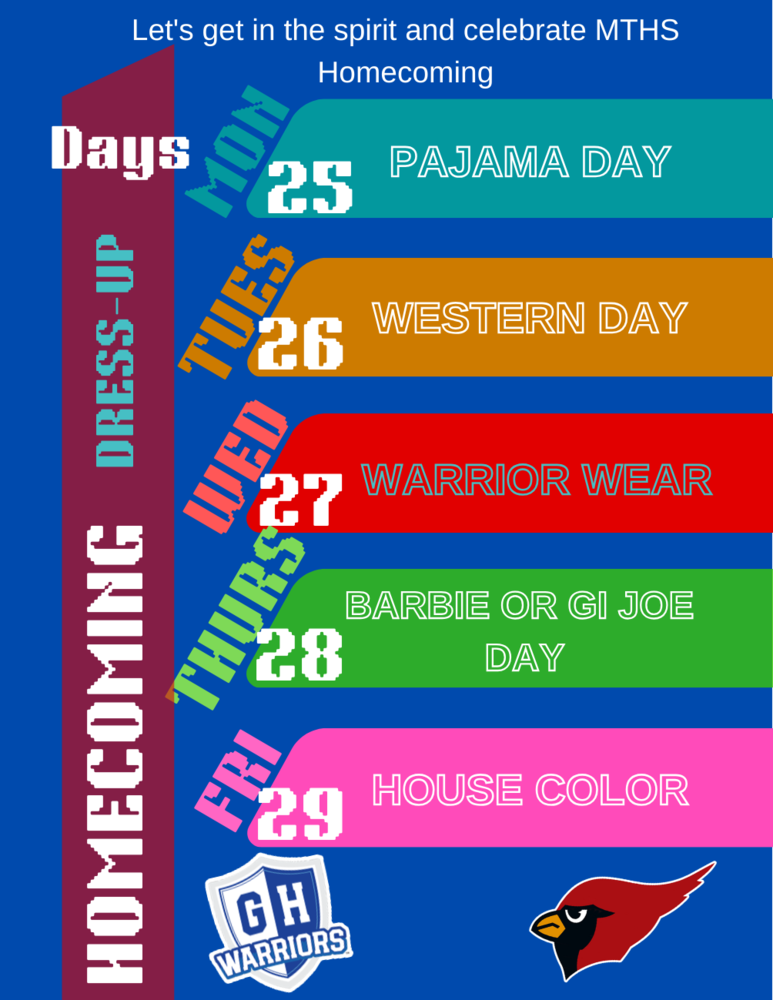 Homecoming Dress Up Days