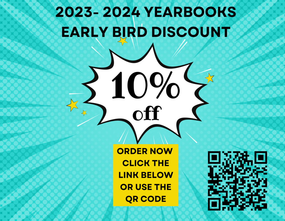 Yearbook early bird discount